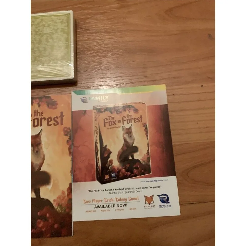 The Fox in the Forest Card Game by Renegade Game Studios